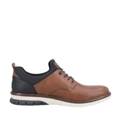 Rieker 14454 Men's Brown Easy Slip-on Oxford