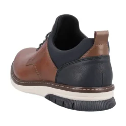 Rieker 14454 Men's Brown Easy Slip-on Oxford