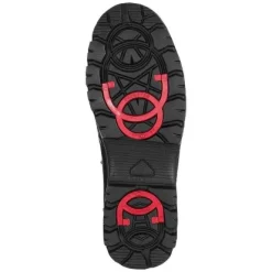 Rieker F5463-00 Men's Double Zip Flip Grip Boot