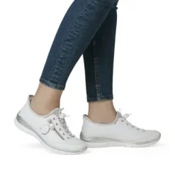 Rieker L32F1-80 Ready2Go White Slip-On Women's