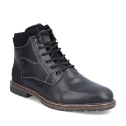 Rieker Men's Lace-Up Leather Boots