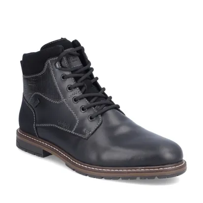 Rieker Men's Lace-Up Leather Boots
