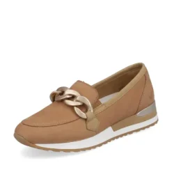 Rieker R2544-60 Chain Detail Women's Loafer