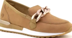 Rieker R2544-60 Chain Detail Women's Loafer