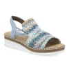 Rieker V1241-91 Women's Casual Blue Sandal