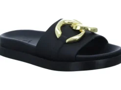 Rieker W1452-00 REPLY Women's Black Slide Sandal