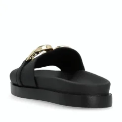Rieker W1452-00 REPLY Women's Black Slide Sandal