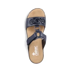 Rieker Women's 62936-14 GURGAON/WILDBUK Slide Sandal