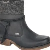 Rieker Women's Knit Cuff Winter Boot 79866