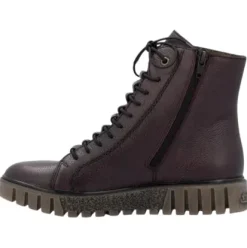 Rieker Y3421-35 Women's Deep Red Ankle Boot