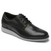 Rockport Total Motion Craft Plain Toe Black Dress Shoe