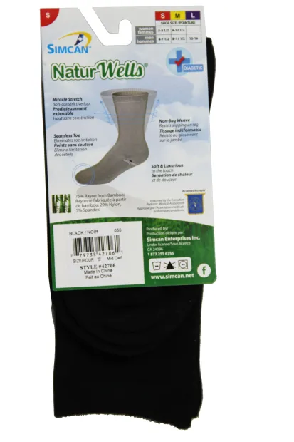 Simcan NATUR WELLS BAMBOO Seamless Socks