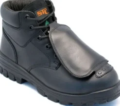 STC - Shoe Technoloy Press 6" safety boot with external  Met Guard - Canadian Footwear