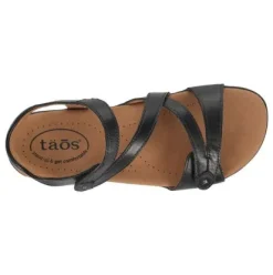 Taos Big Time Black Women's Sandal