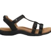 Taos Trophy 2 Black Women's Back Strap Sandal