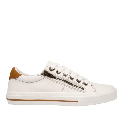 Taos Z-Soul White/Golden Tan Women's Sneaker