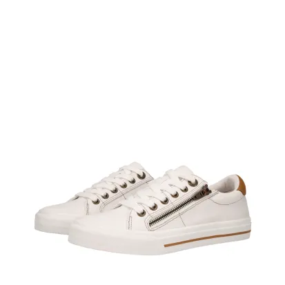 Taos Z-Soul White/Golden Tan Women's Sneaker
