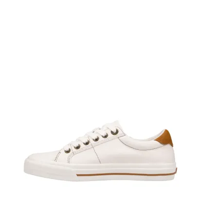Taos Z-Soul White/Golden Tan Women's Sneaker