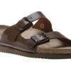 The women's HELDA PLUS WIDE width adjustable slide sandal by Mephisto