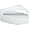 White OOFOS OOlala Sandal