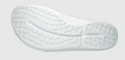 White OOFOS OOlala Sandal